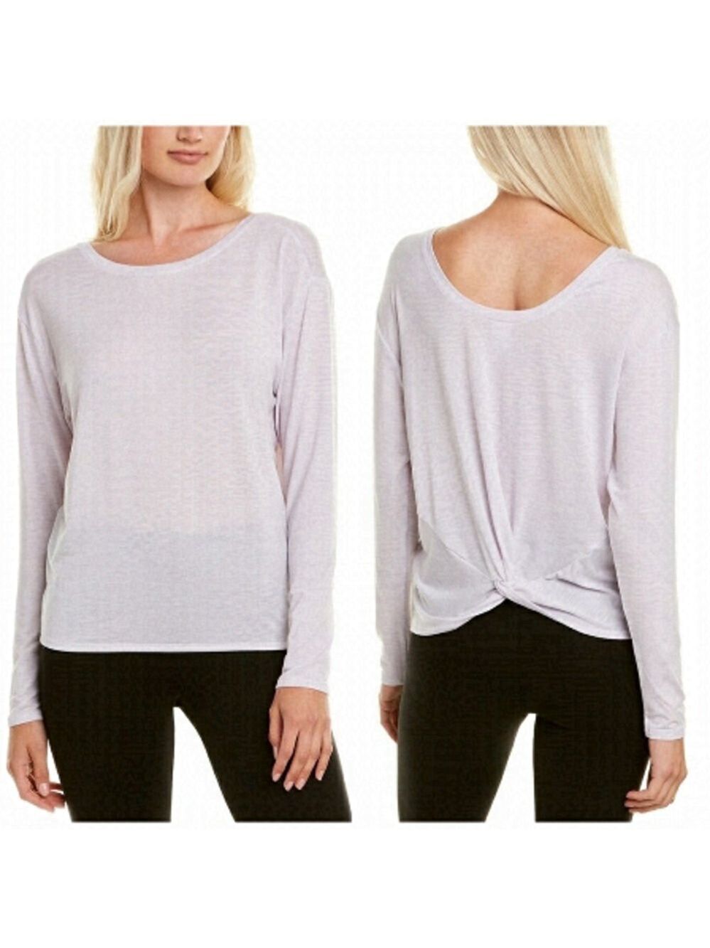 NEW Lole Elisia Long Sleeve Twist Back Yoga Top XS